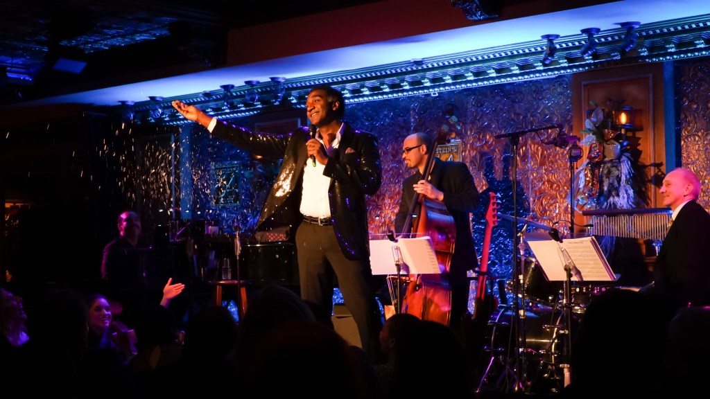 Norm Lewis performing at Feinstein's/54 Below. Credit: Nellie Beavers